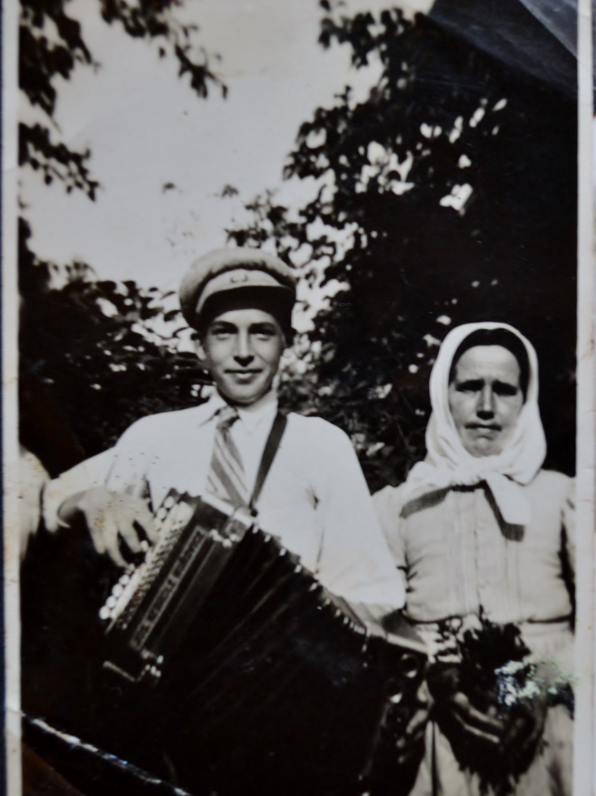 Jan Sochor, ml. (1924-1993)a jeho matka Marie, roz. Žišková