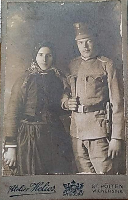 Antonín Slováček a jeho žena Marie, r. Šefčíková